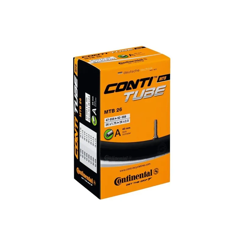 Cámara Continental Supersonic 26x1.75-2.20 Presta 42 mm MTB 95gr