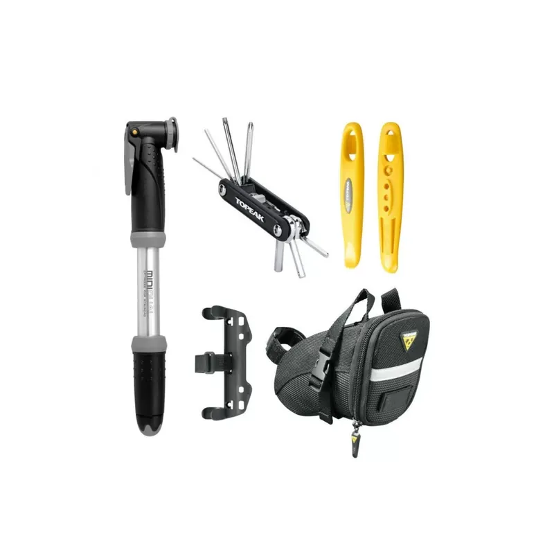 Kit de accesorios bomba y multi herramientas Topeak Deluxe Cycling