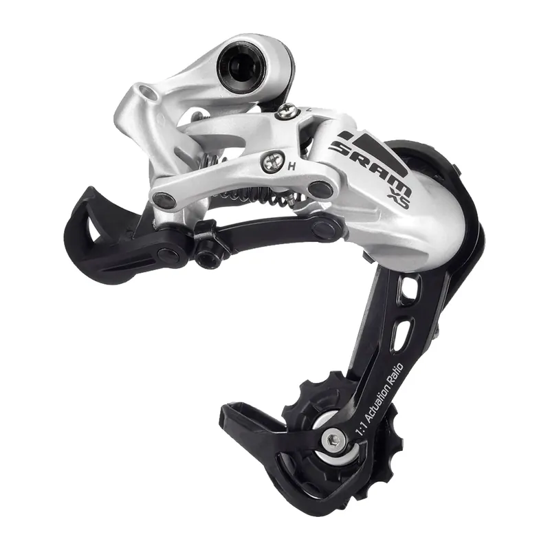 Cambio de marchas SRAM X5 Caja media 8v/9v color plata