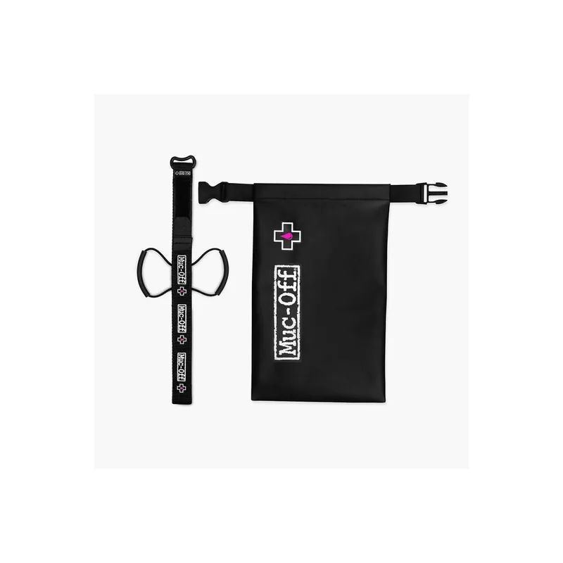 Cinta porta herramientas y cámara cuadro MUC-OFF con bolsa impermeable