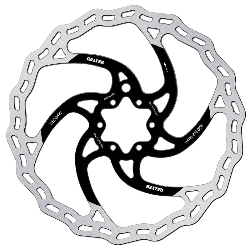 Discos de freno Galfer Wave EBIKE 2.00mm para imán 180mm/203mm