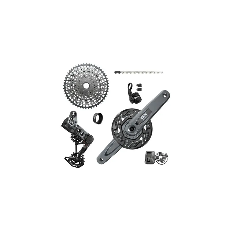 Grupo electrónico Sram GX T-Type Eagle E-mtb Asx Pod Brose ISIS 1x12V