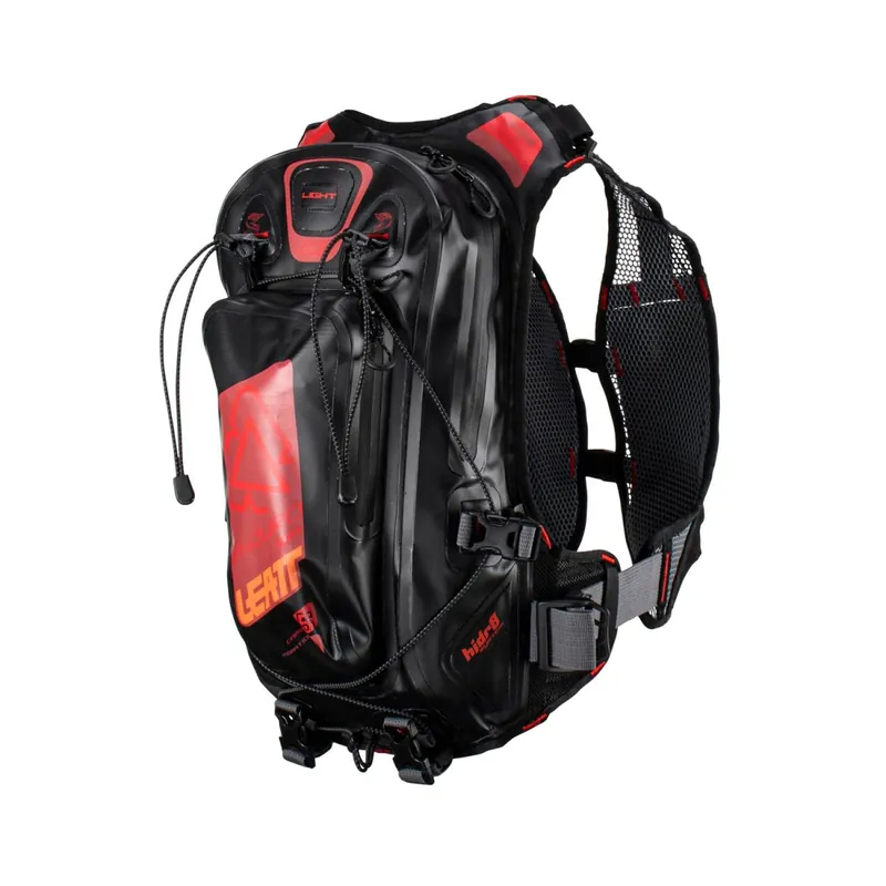 Mochila de hidratación Leatt Moto Hydradri WP 2.0 negro/roja