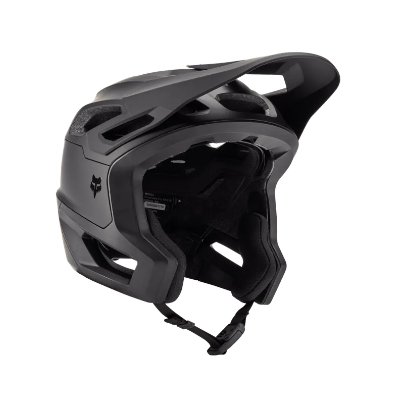 Casco de enduro Fox Dropframe Pro Negro mate
