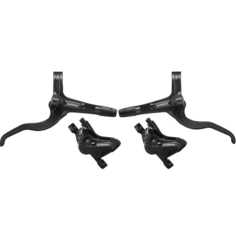Pareja de frenos 4 pistones Shimano BL-MT420