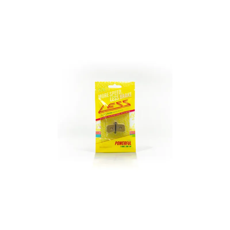 Pastillas de freno Less Powerful Shimano 4 pistones Saint/Zee y TRP