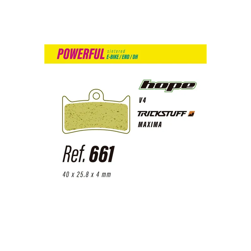 Pastillas de freno Less Powerful Hope Tech V4