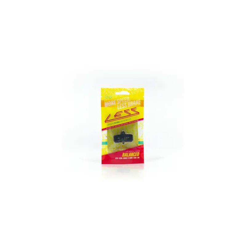 Pastillas de freno Less Balanced Shimano 4 pistones Saint/Zee y TRP