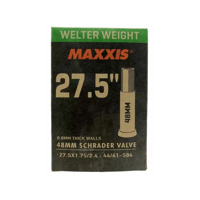 Cámara Maxxis Welter Weight 27.5" 1.75/2.40 válvula gruesa (schrader)