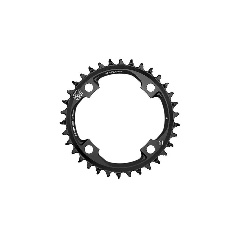 Plato Sram X-SYNC2 Eagle 104 BCD 12v aluminio 34/36 dientes