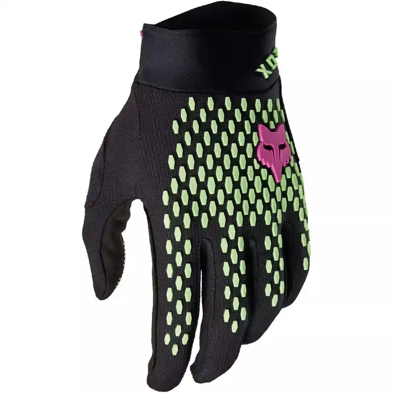Guantes largos Fox Defend Race negro/amarillo