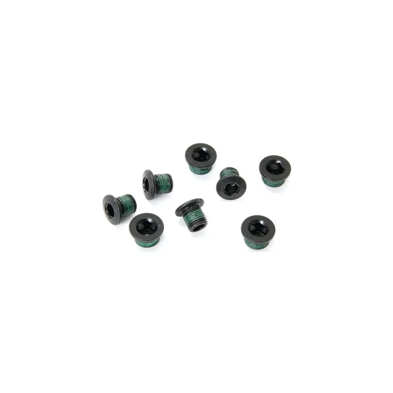 Kit tornillos platos aluminio Truvativ 3 platos 4 tornillos negro