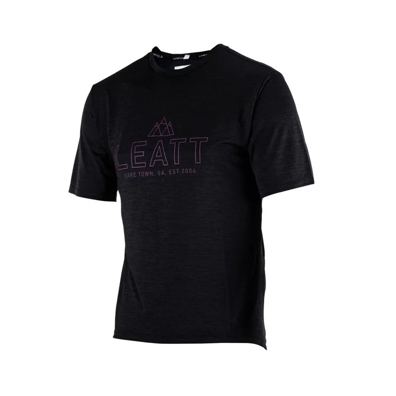 Camiseta manga corta Leatt Mtb Trail 1.0 negro
