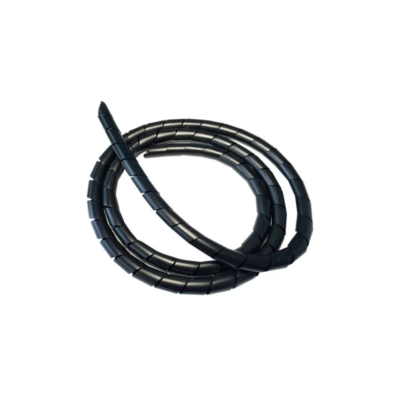 Protector de cable en espiral 5m flexible negro