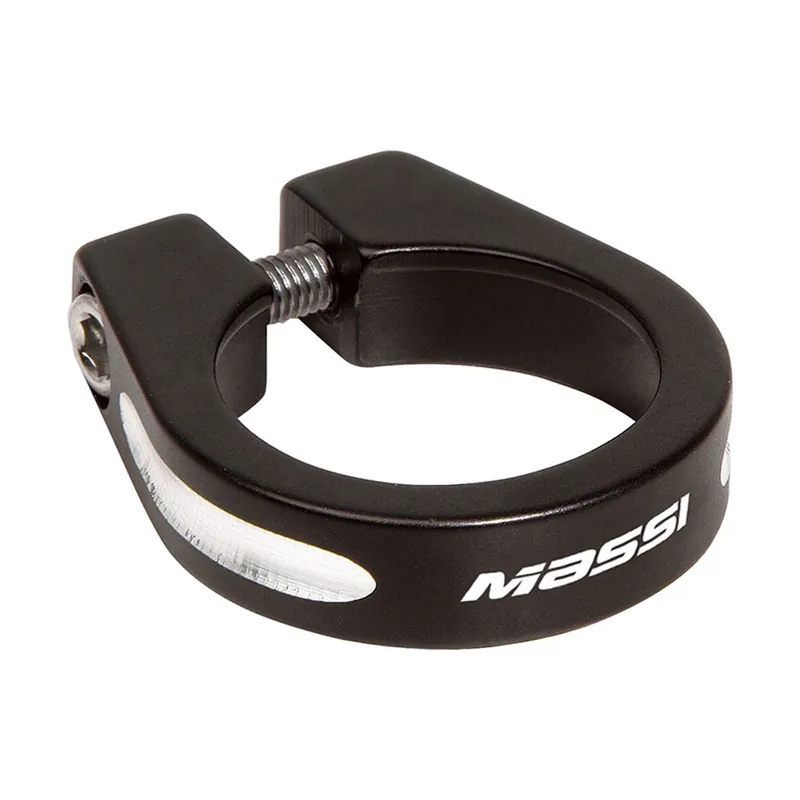 Cierre de sillín Massi en 34.9mm negro con tornillo