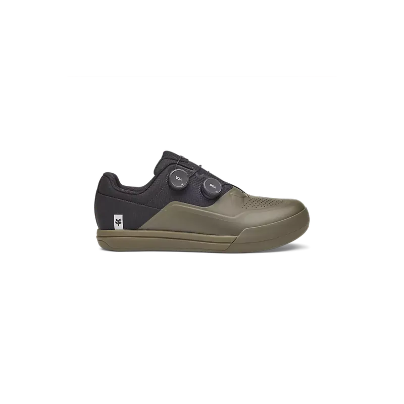 Zapatillas enduro FOX Union Boa Li2 pedal automático verde militar