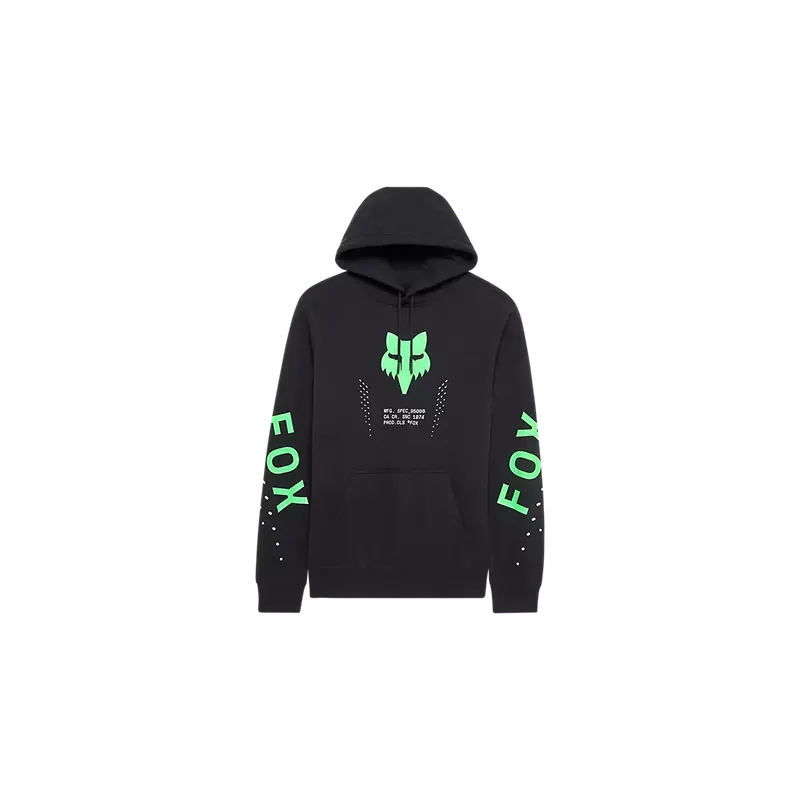 Sudadera Fox Shield con capucha – Fleece 330g