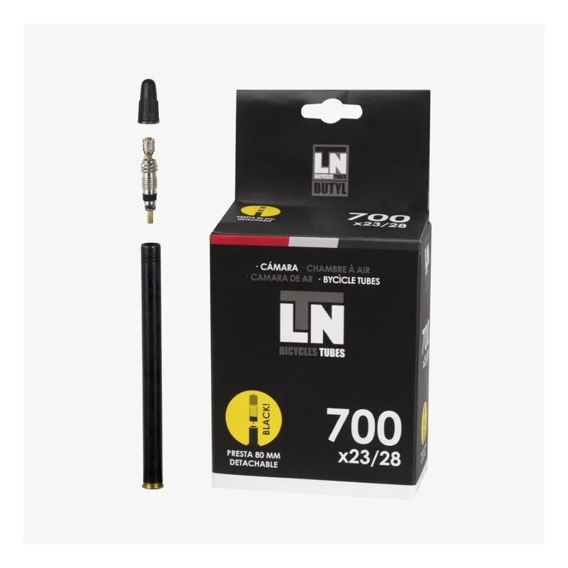 Cámara ELTIN 700x23/28C FV 80 mm – Presta desmontable