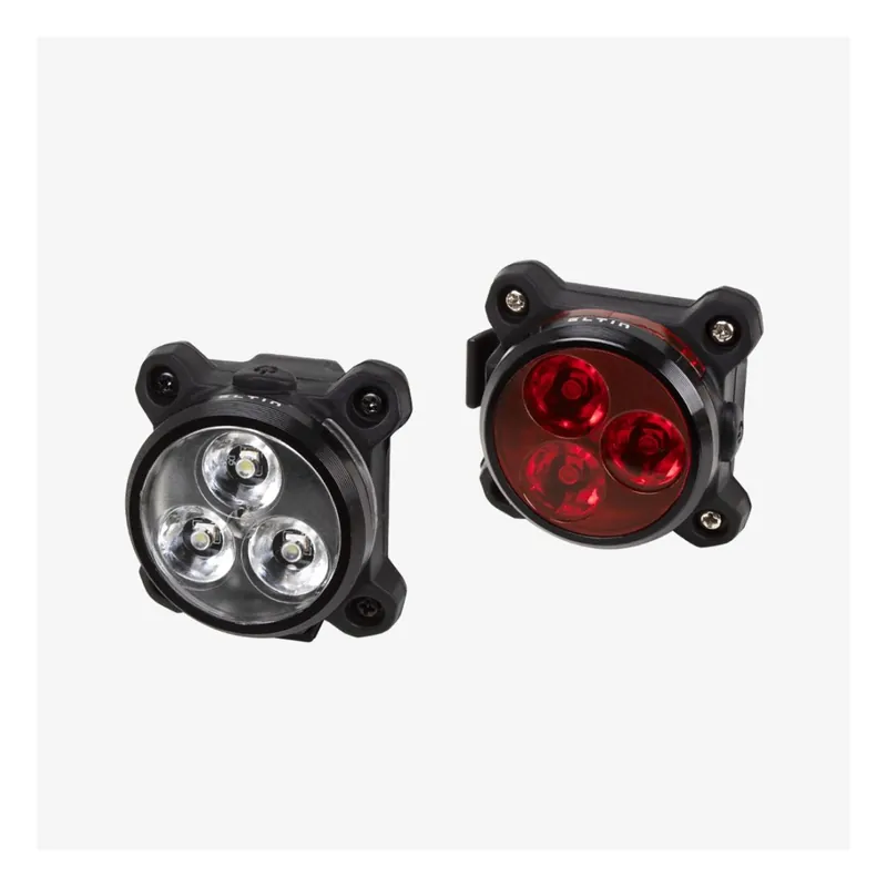Pack luces bicicleta Lite 120/20 lúmenes USB delantera/trasera