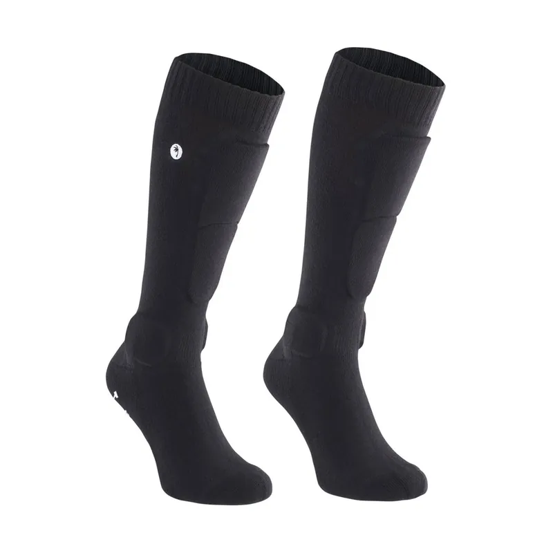Calcetines con protección en espinilla ION negro