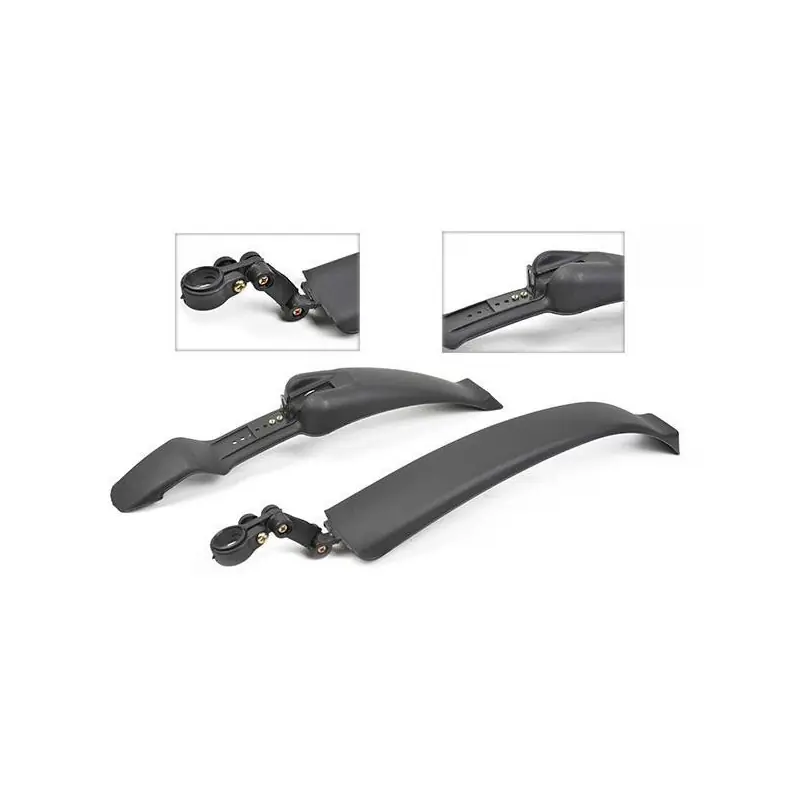 GUARDABARROS PLASTICO, COLOR NEGRO, MTB 26"