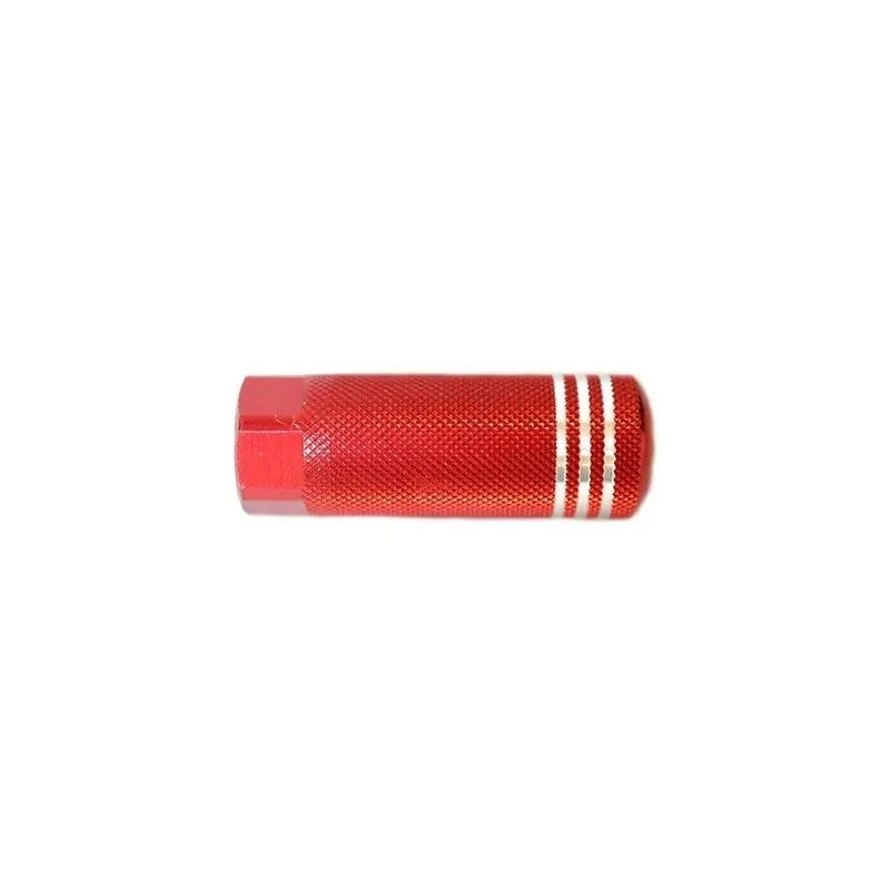 POSAPIES ALUMINIO ROJO 3/8", 26x75MM