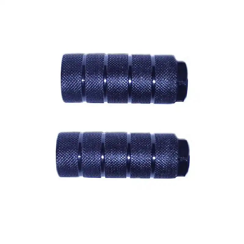 POSAPIES DE ALUMINIO EN NEGRO,38X110MM