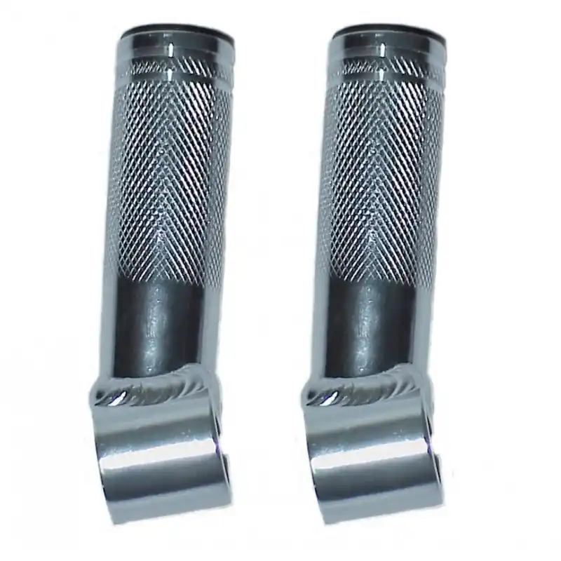PROTESIS DE ALUMINIO EN PLATA PARA MANILLAR 28.6 MM