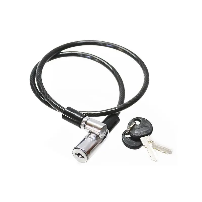 CANDADO 8X65, NEGRO, CON LLAVE