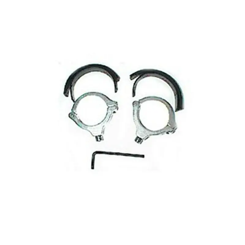 ABRAZADERA PORTABIDON, 34.9MM, ALUMINIO PLATA