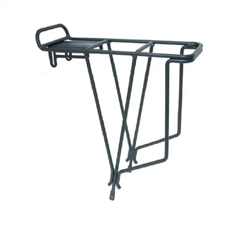 PORTABULTOS TRASERO 26" ALUMINIO EN NEGRO