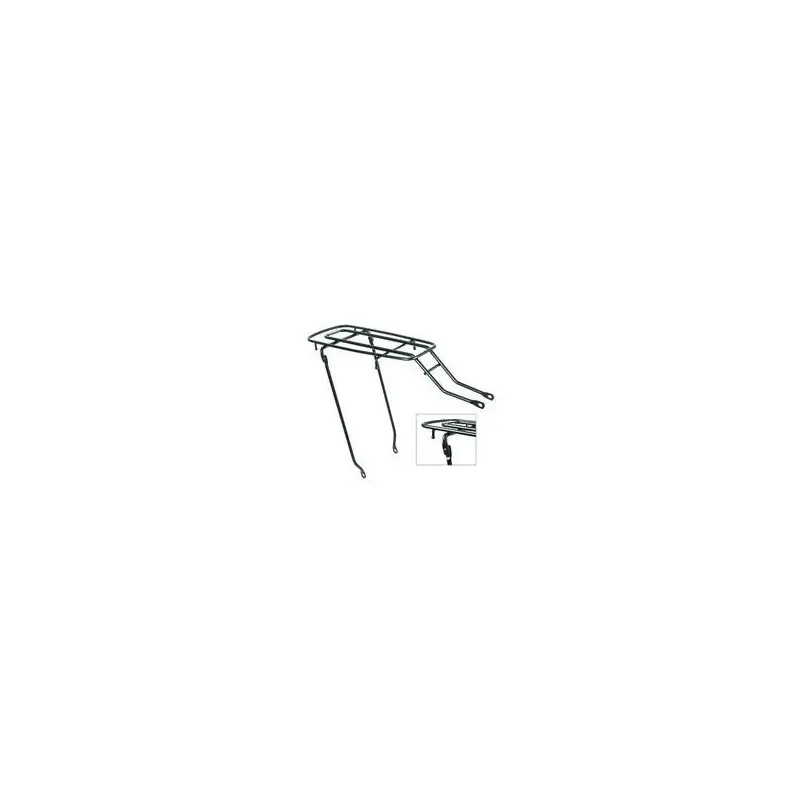 PORTABULTOS TRASERO, ACERO NEGRO, 26", 27KGRS., MOD.HYG08