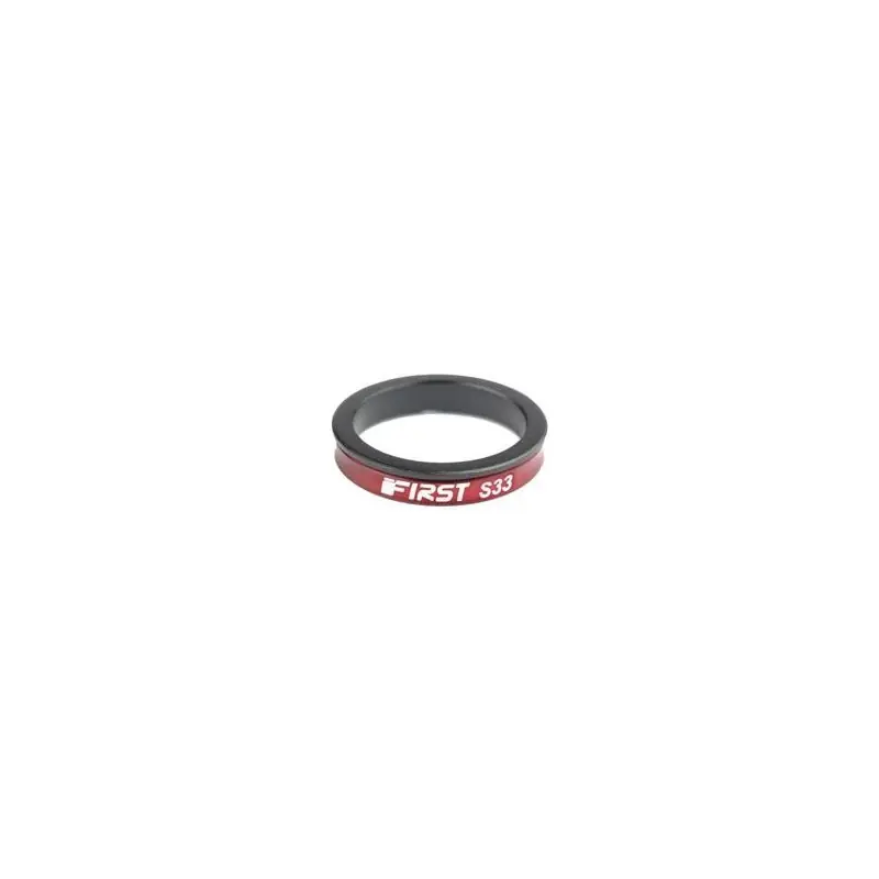 ESPACIADOR DE DIRECCION 1-1/8".28.6 MM, 6 MM EN ROJO