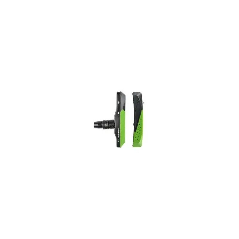ZAPATAS VERDE/NEGRO DE 72MM