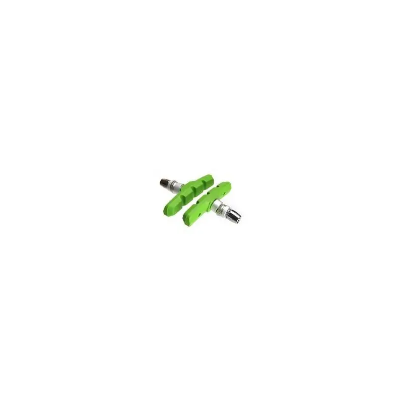 ZAPATAS FRENO, 70MM, "BARADINE",VERDE,PAR
