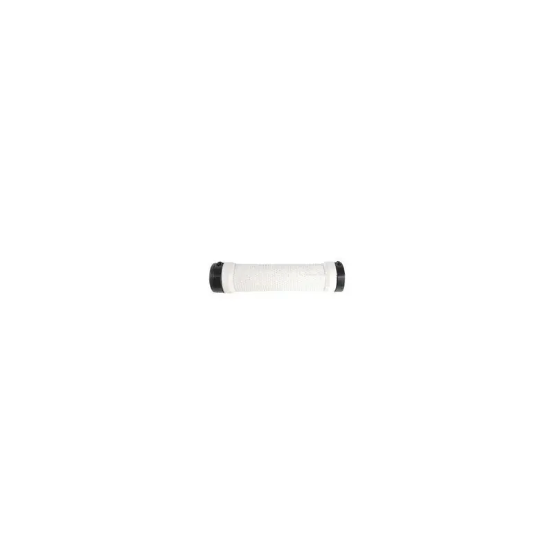 PAR PUÑOS DE 120MM EN BLANCO CON TORNILLO
