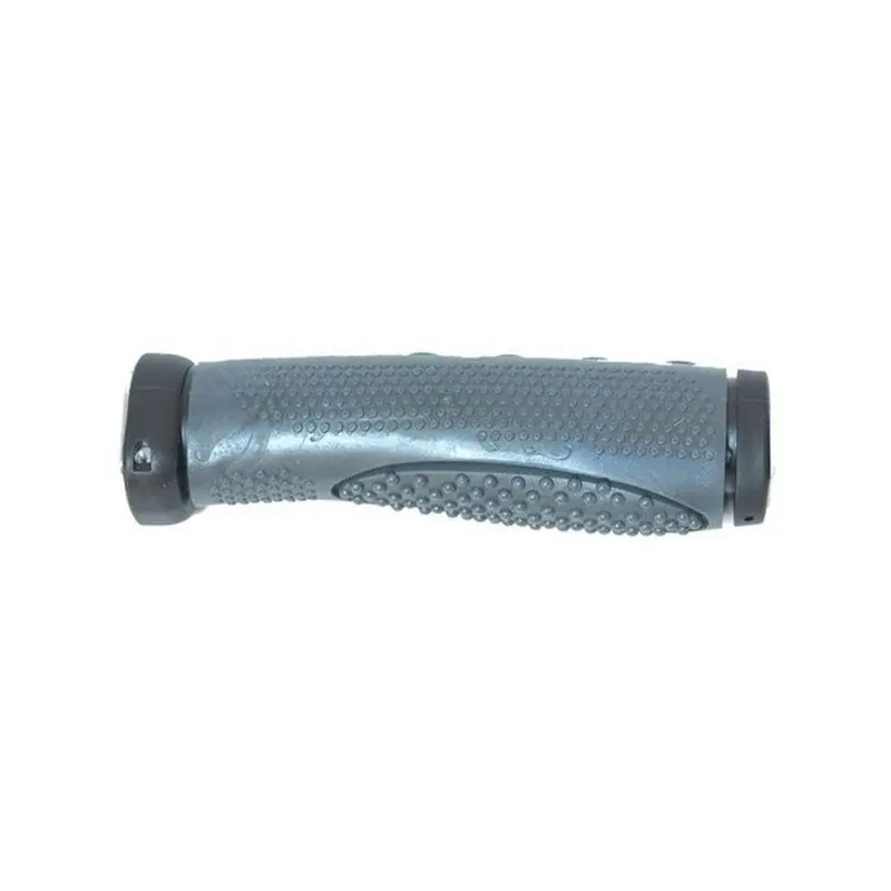 PAR PUÑOS GRIS/NEGRO 135 MM, PVC (2 DENSITY)