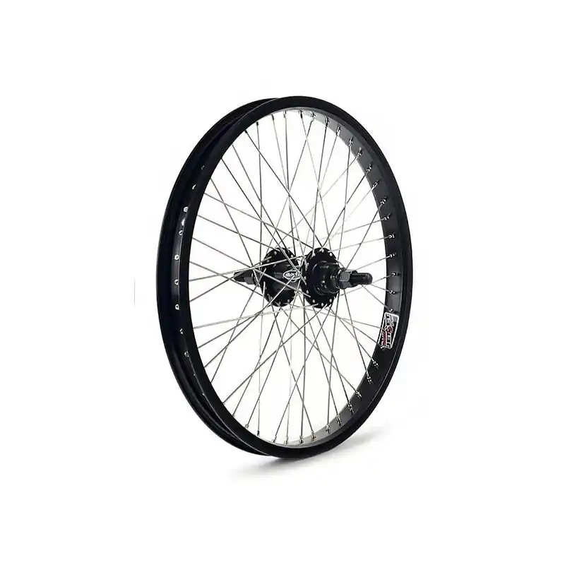 RUEDA BMX TRASERA 48 RADIOS ALUMINIO EJE M14