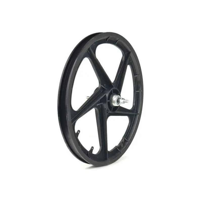 RUEDA TRASERA PLASTICO BMX,NEGRO