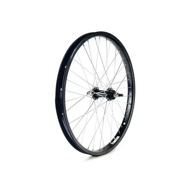 RUEDA TRASERA DE BMX DE ACERO EN NEGRO