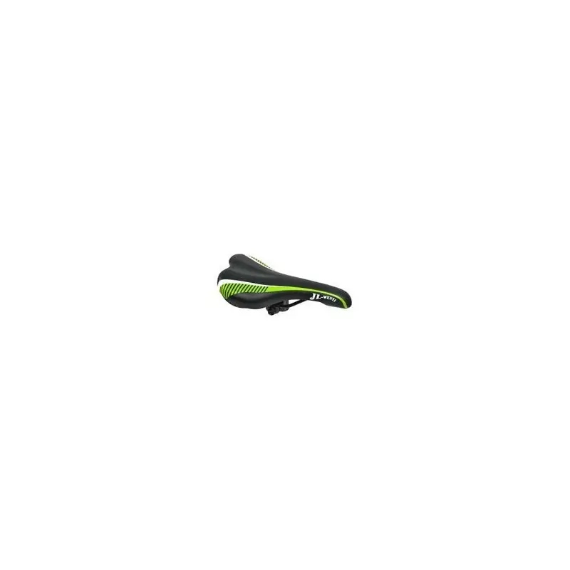 SILLIN MTB 26" JL WENTI NEGRO/VERDE 270x145 CON NUEZ