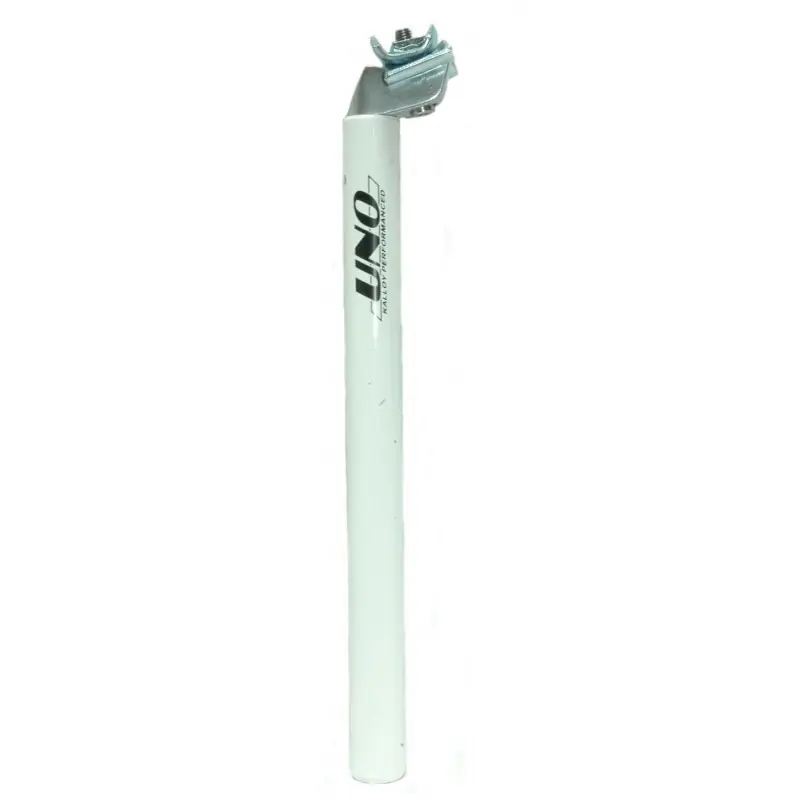 TIJA SILLIN "UNO" ALUMINIO BLANCO DE 27.2 MM X 350