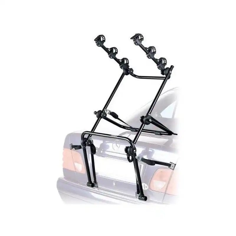 PORTABICICLETAS COLOCACION TRASERA PARA COCHE 3 BICICLETAS