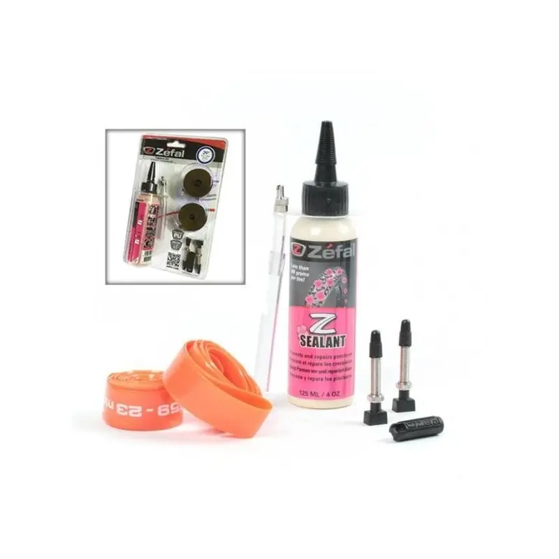 KIT TUBELESS "ZEFAL" COMPLETO PARA 26"