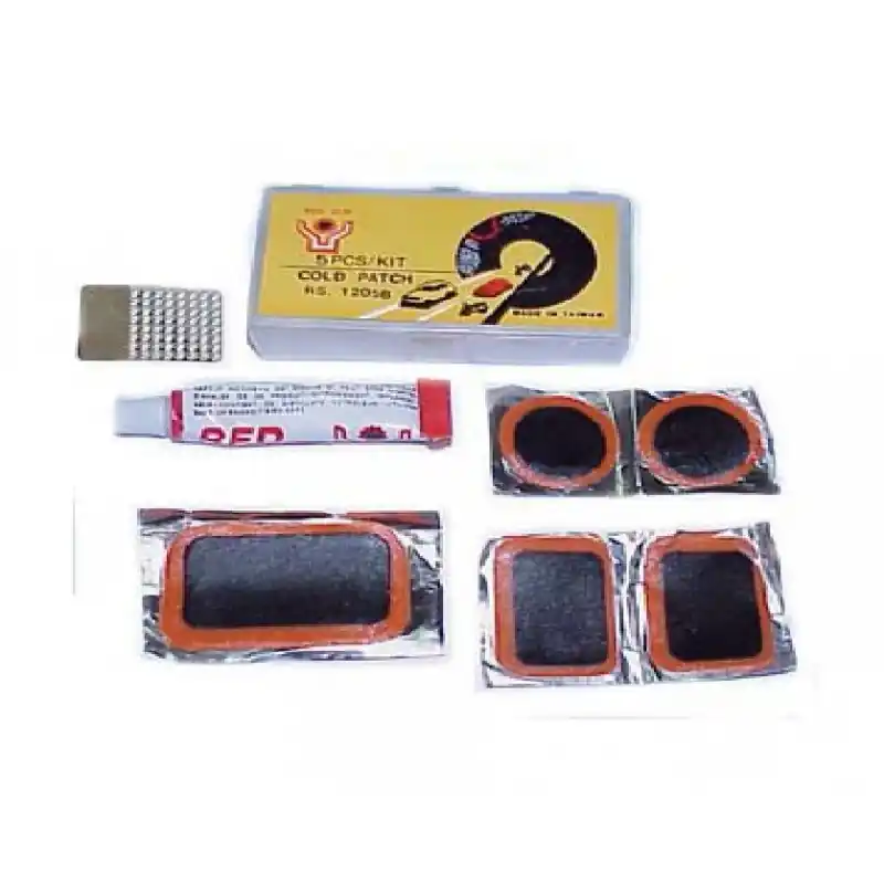 CAJA DE PARCHES "RED SUN"