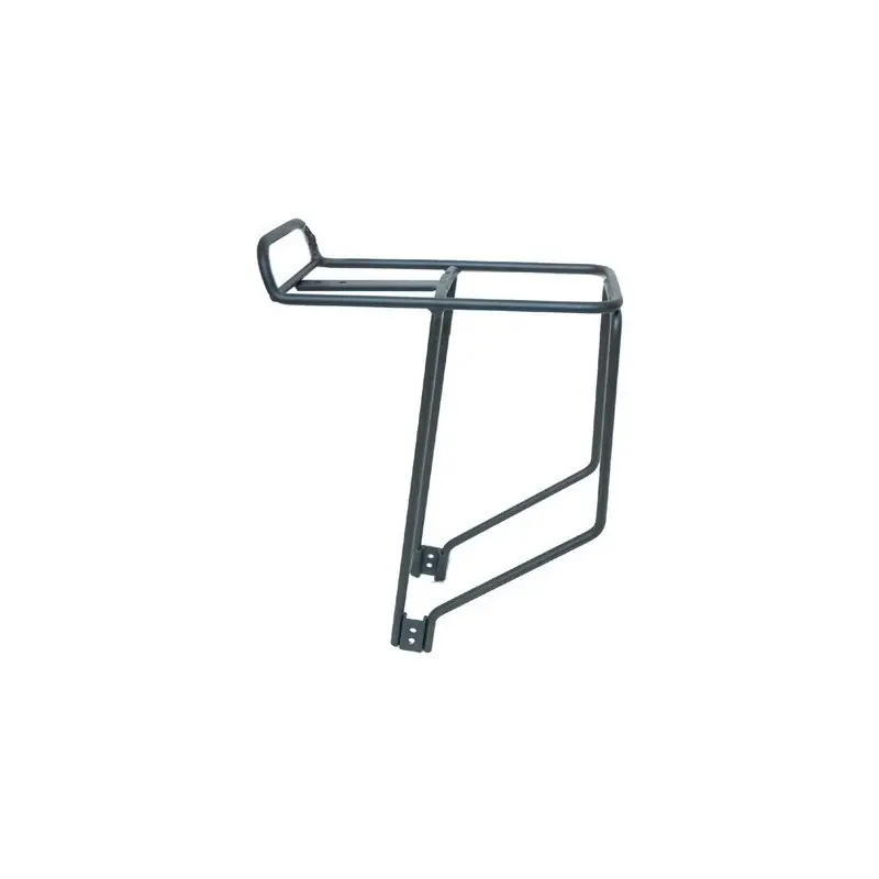 PORTABULTOS DELANTERO ALUMINIO PARA 24"-28 EN NEGRO
