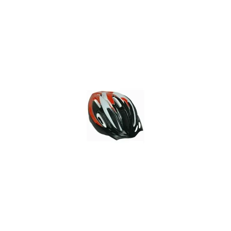 CASCO ROJO/BLANCO/CARBONO MODELO MQ12