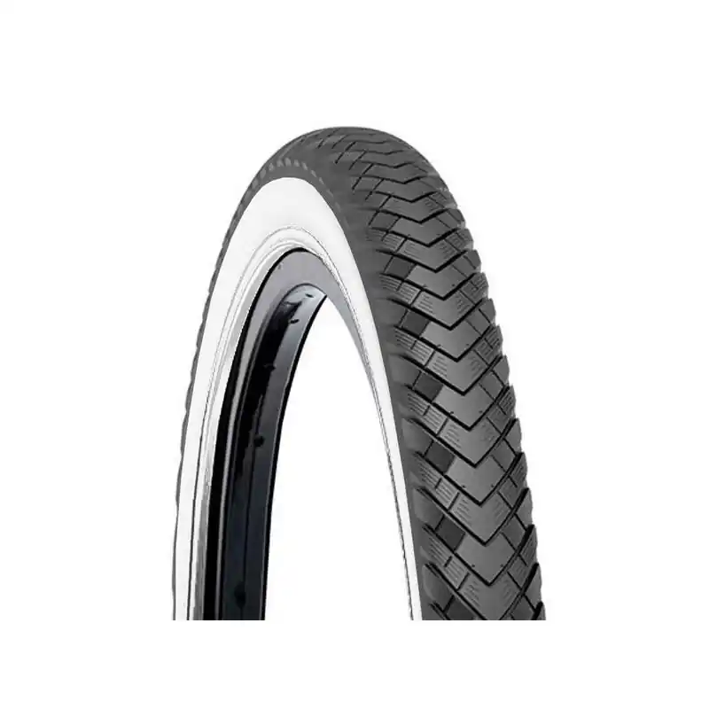 CUBIERTA 700 X 45C (28X1.75) NEGRA/BLANCA "DSI" SRI-129
