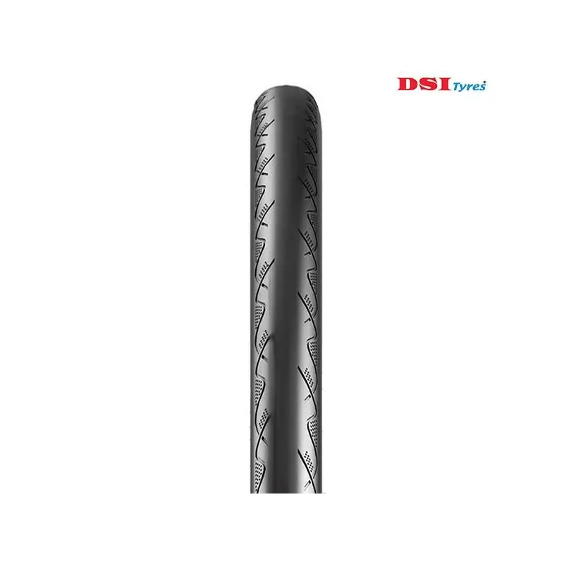 CUBIERTA 700 X 23C NEGRA "DSI" SRI-90 OZONE RESIST