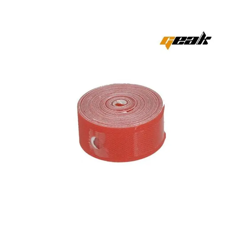 FONDO LLANTA NYLON ADHESIVO "GEAK" 14MMX0.4MM L:2M ROJO